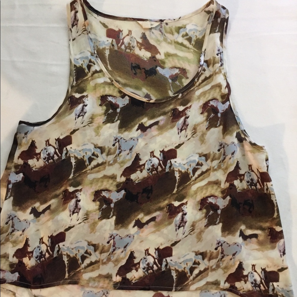 I love H81 Horse Tank
